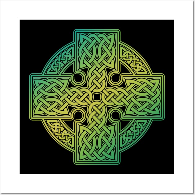 Irish Cross Wall Art by starwilliams